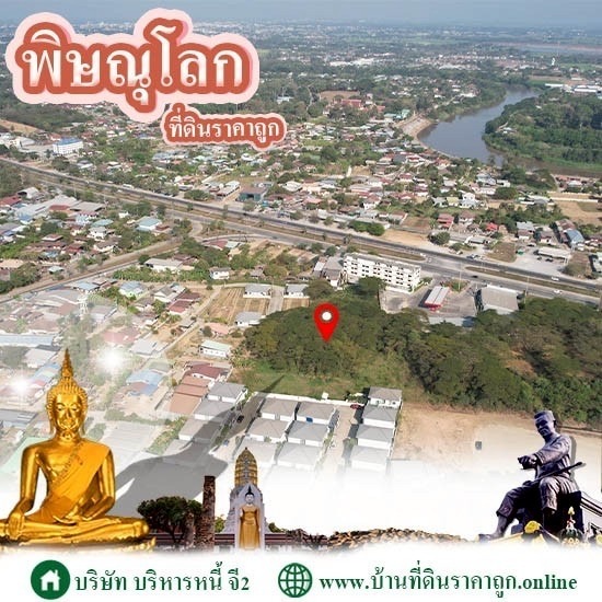ขายที่ดินในจังหวัดพิษณุโลก ราคาถูก
